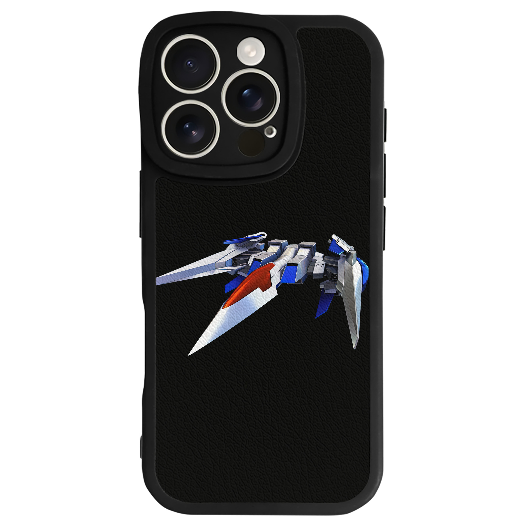 （画像用） 機動戦士ガンダム Mobile Suit Gundam 【iPhone 16シリーズ対応】シリコンスマホケース（レザー調） 材質：シリコン